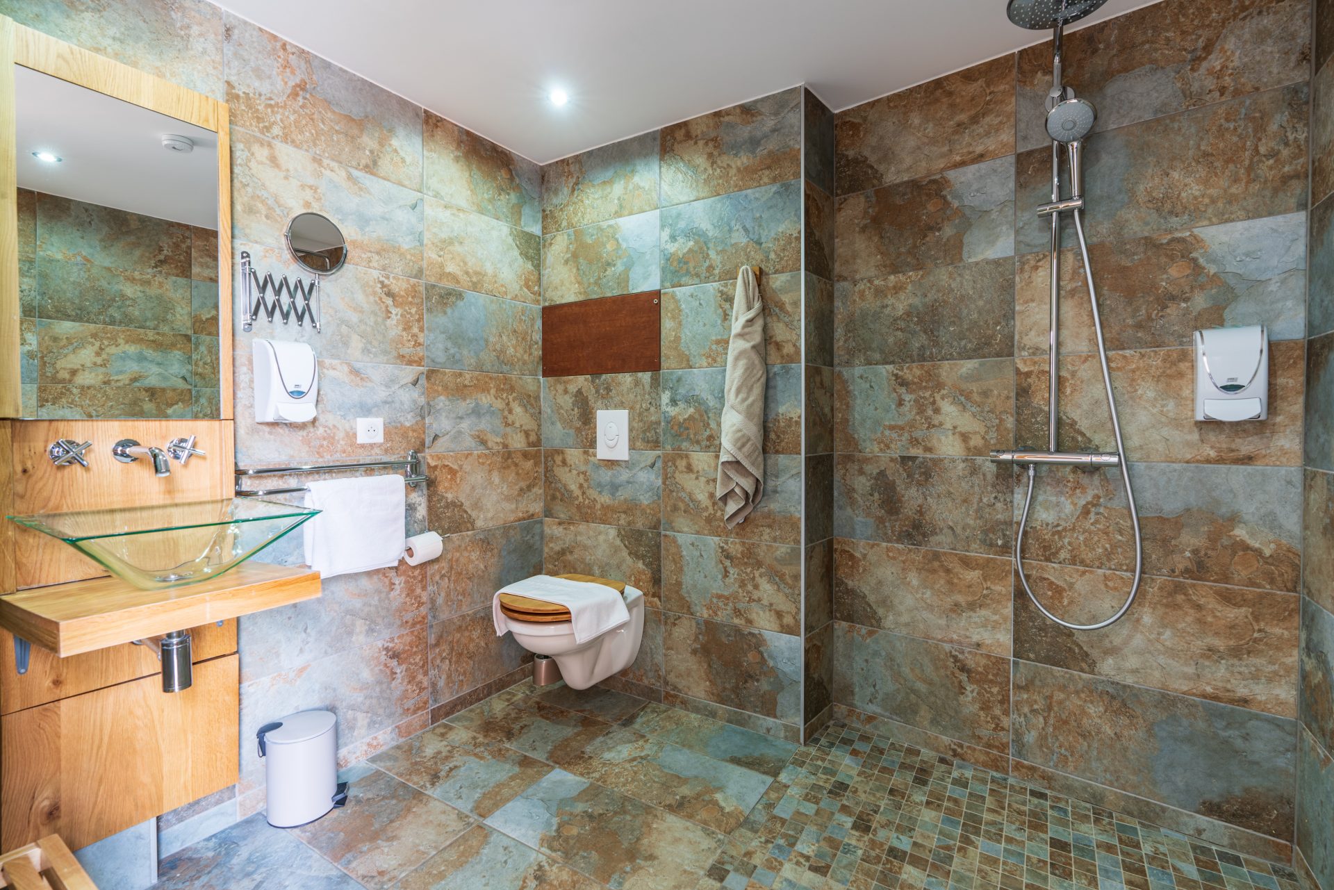 ecolodge alsace, appartement vacances, salle de bain