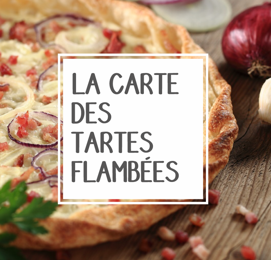 Carte des tartes flambées de l'Auberge du Hirtz