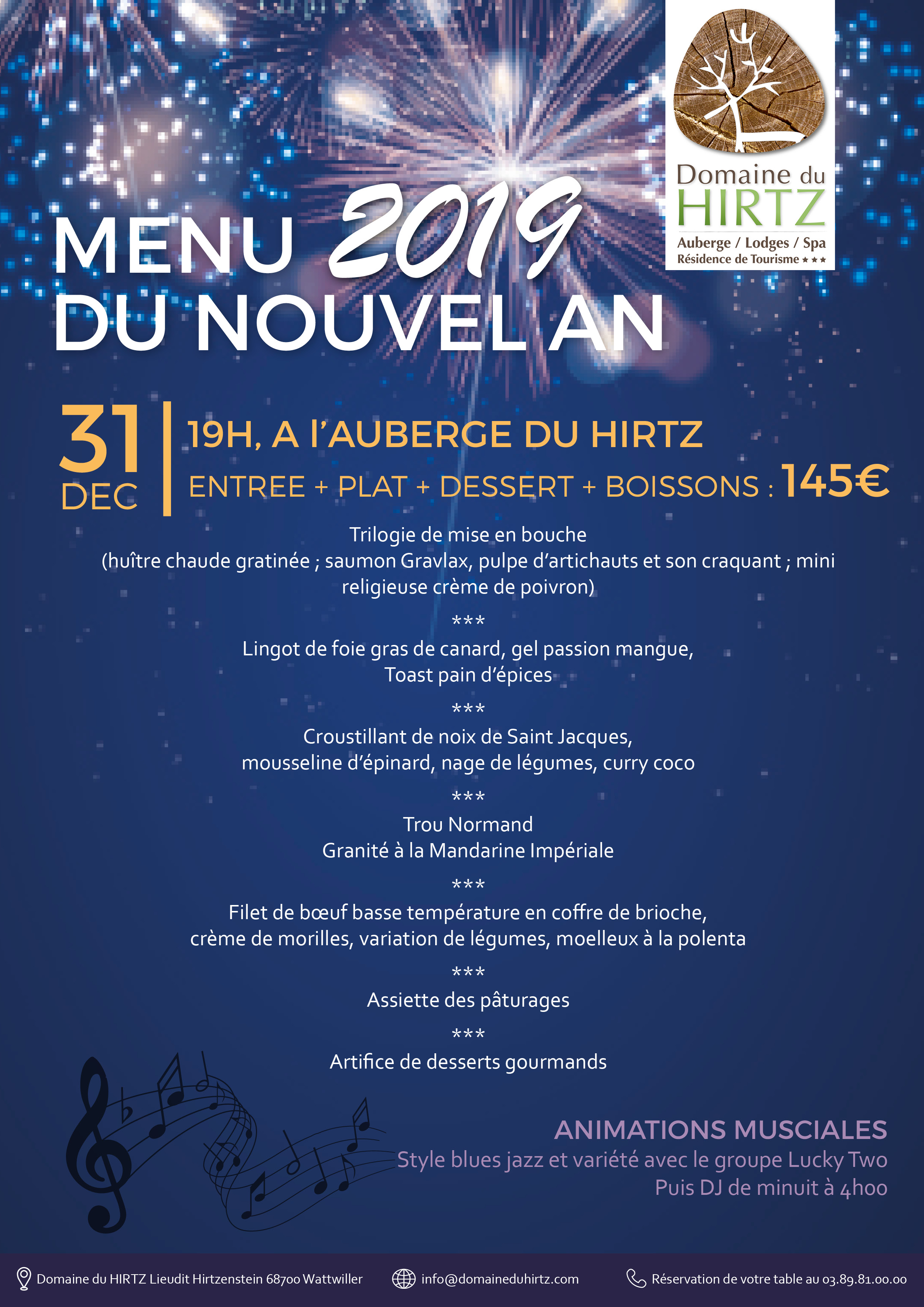 SOIREE DU NOUVEL AN