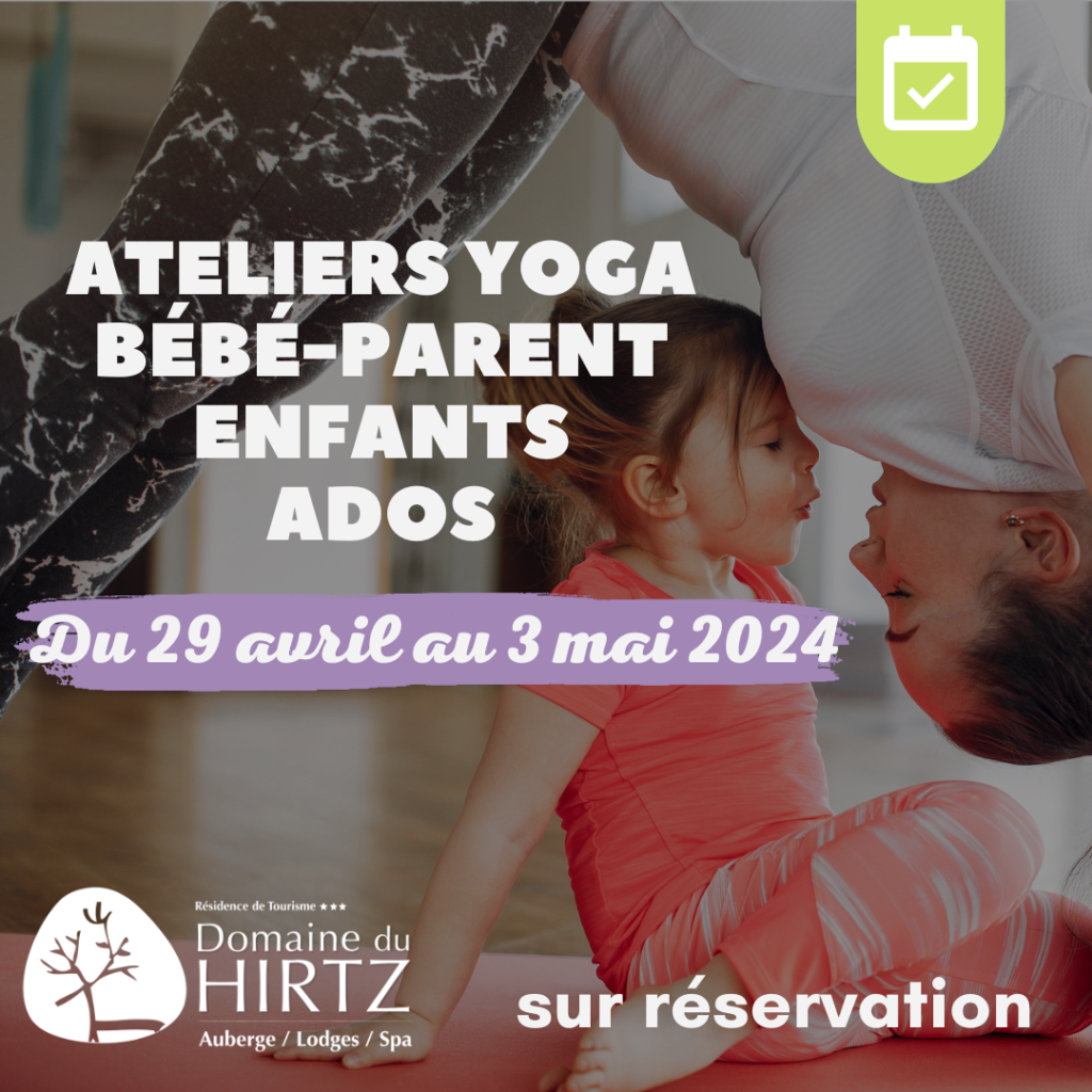 Ateliers yoga bébé-parent et enfants