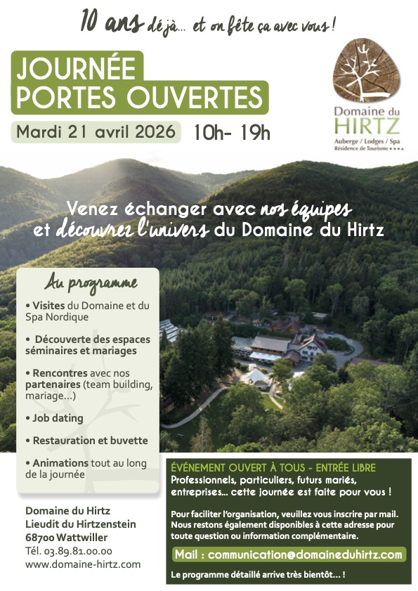 Portes ouvertes 21 Avril