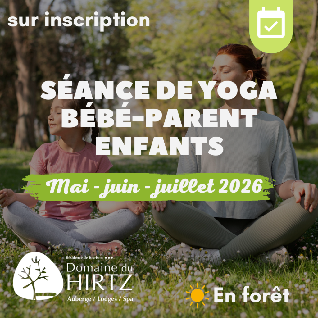 Ateliers yoga bébé-parent et enfant
