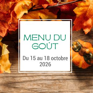 Menu du gout auberge du hirtz